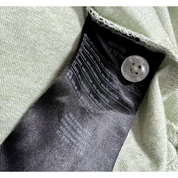 Volcom Polo Men’s Green Short Sleeve Collared Size Medium - Picture 8 of 9